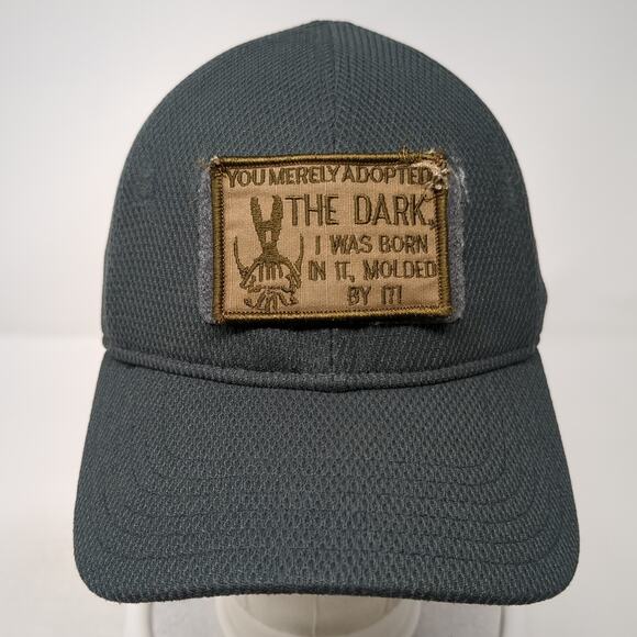 You Merely Adopted The Dark Patch Fitted Hat Gray One Size Oakley - Picture 2 of 9